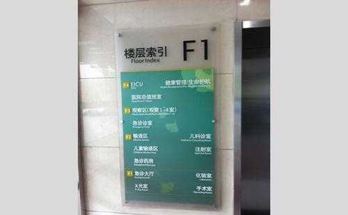 醫(yī)院標識牌設(shè)計的四大要點，你知道嗎？